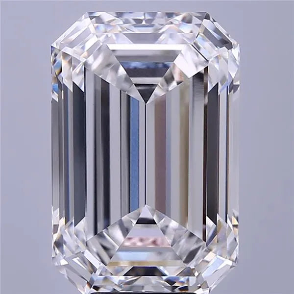 10.11ct Emerald Lab Grown Diamond (Colour E, Clarity VVS2, IGI Certified)