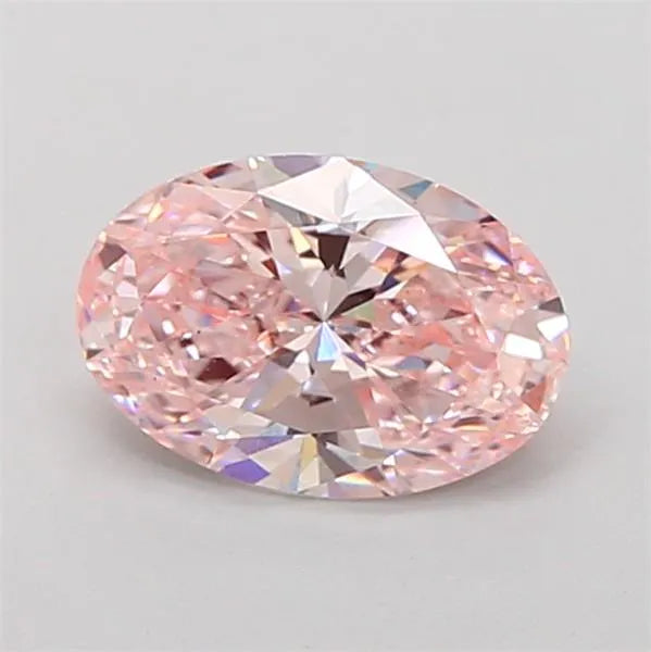 2.02ct Oval Lab Grown Diamond (Colour Fancy Intense Pink, Clarity VS1, IGI Certified)