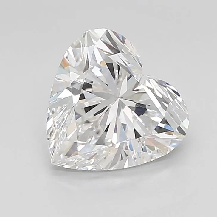 3.10ct Heart Lab Grown Diamond (Colour E, Clarity VVS1, IGI Certified)