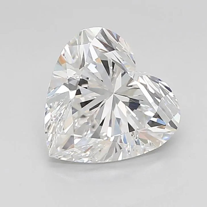 3.10ct Heart Lab Grown Diamond (Colour E, Clarity VVS1, IGI Certified)
