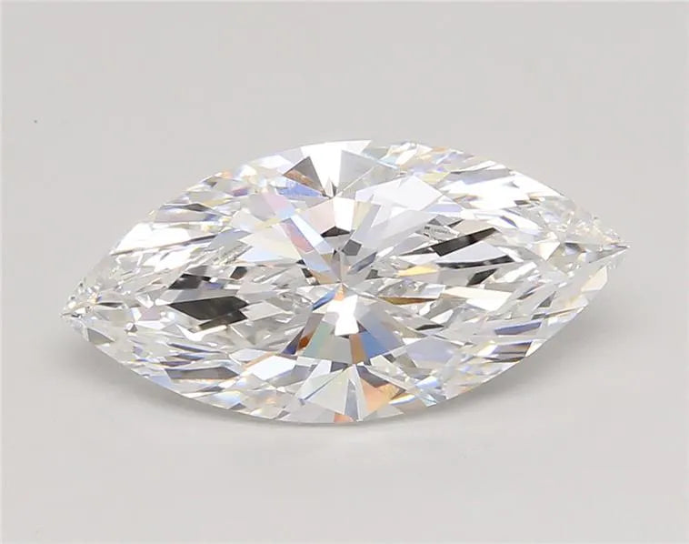 4.02ct Marquise Lab Grown Diamond (Colour D, Clarity VVS2, IGI Certified)