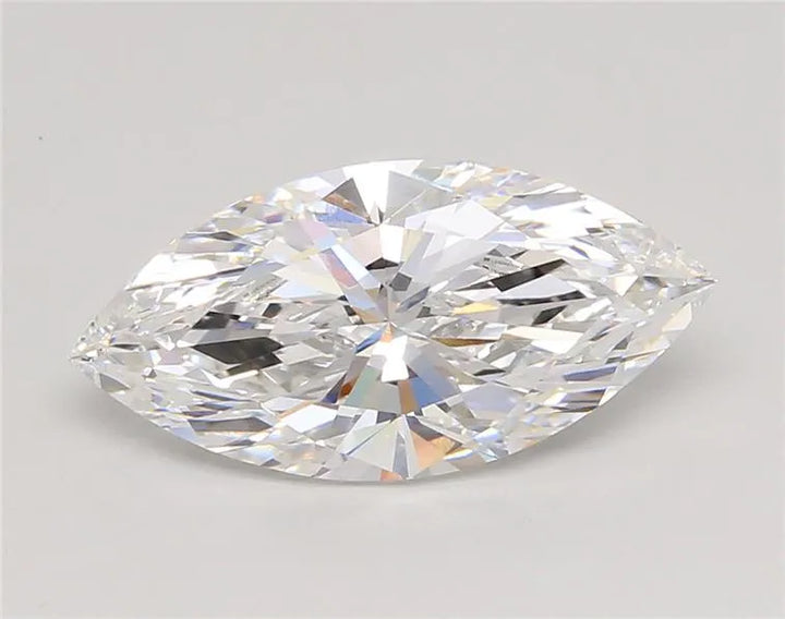 4.02ct Marquise Lab Grown Diamond (Colour D, Clarity VVS2, IGI Certified)