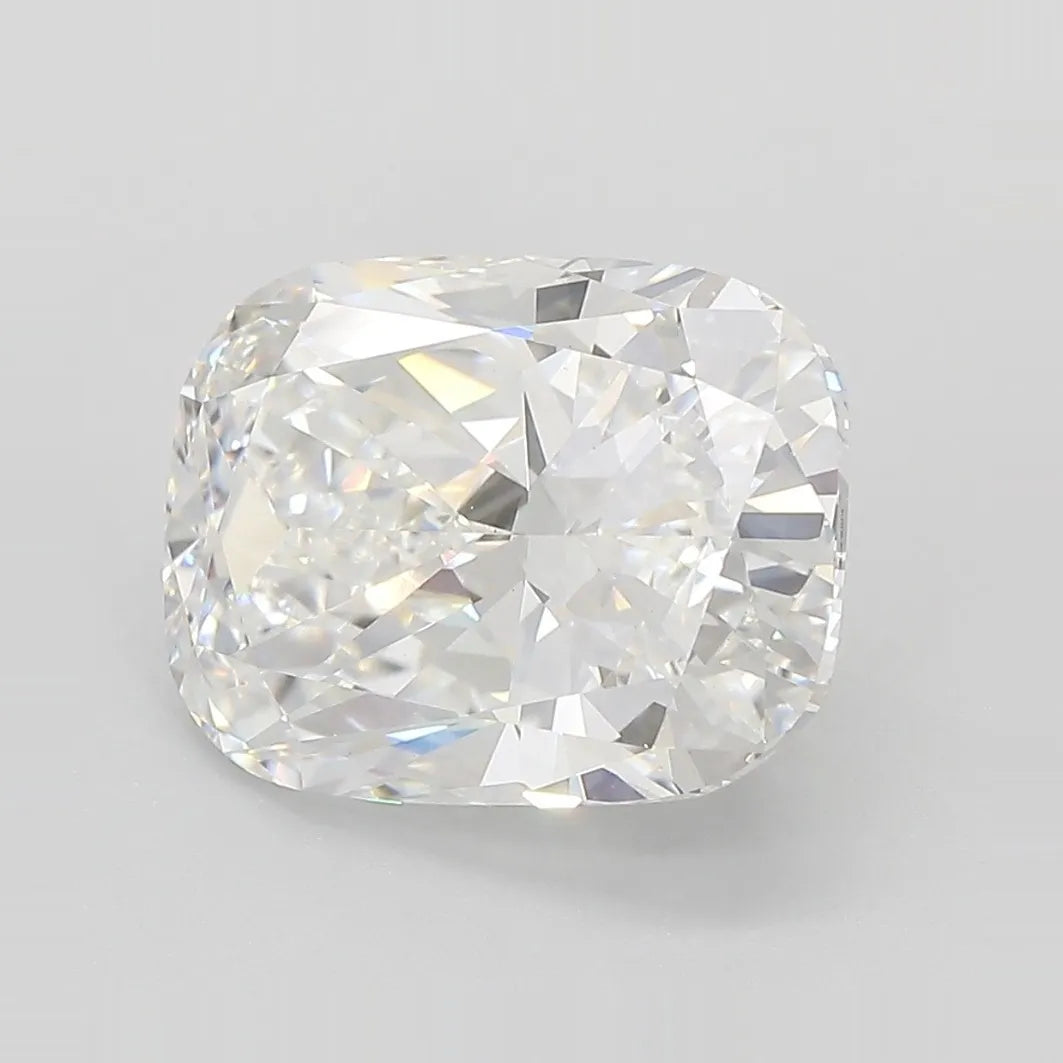 6.03ct Cushion modified Lab Grown Diamond (Colour F, Clarity VS1, IGI Certified)