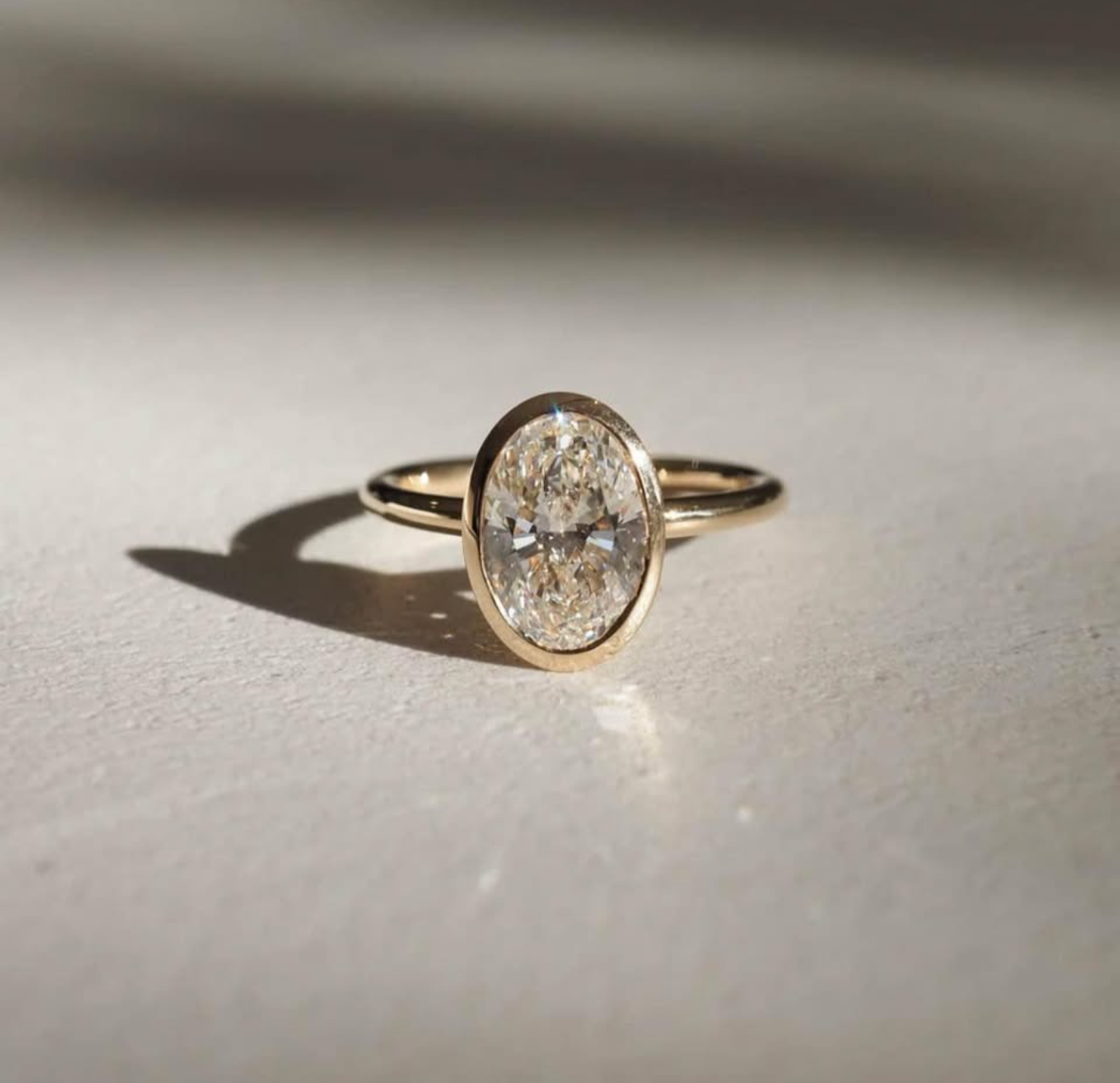 Expedited Order + 2.3ct Bezel Set Ring