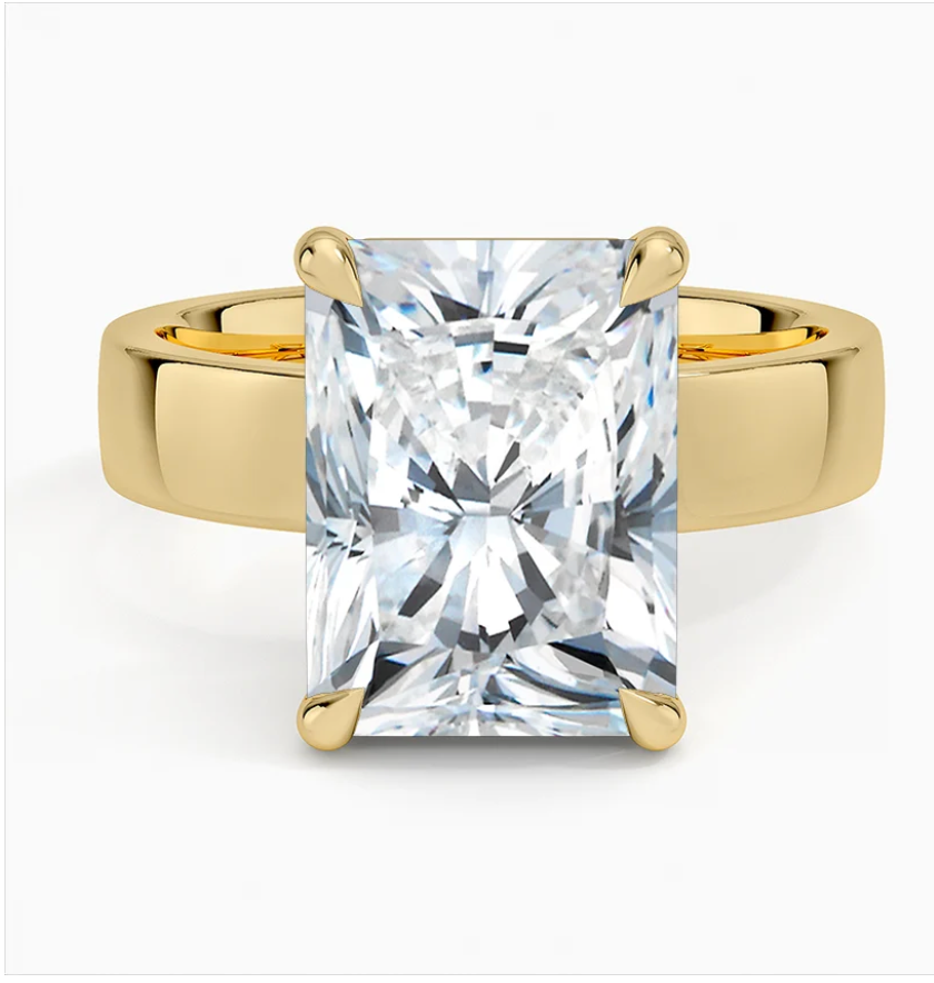 4.05ct F Vs1 radiant cut Berlin design