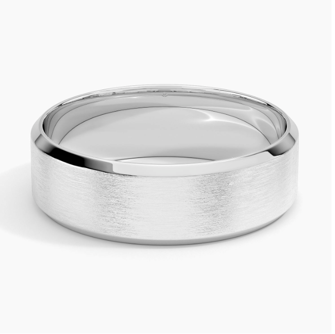 Custom 3/4 set 3.3mm lab diamond eternity band in 14k White gold Sz 6 plus men ring size 12