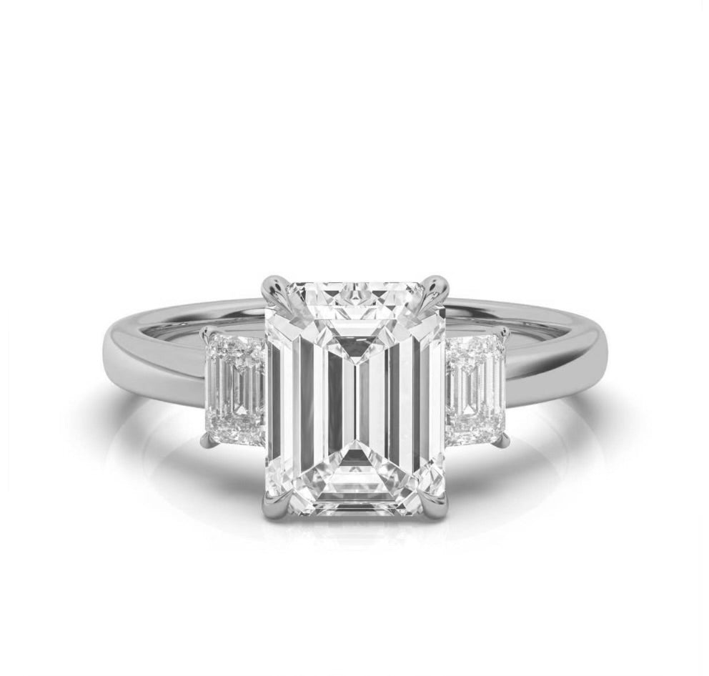 Gatsby Three-Stone Ring