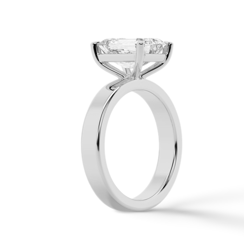 Emerald Lab Diamond 3.02ct D VVS2 in 14K White Gold