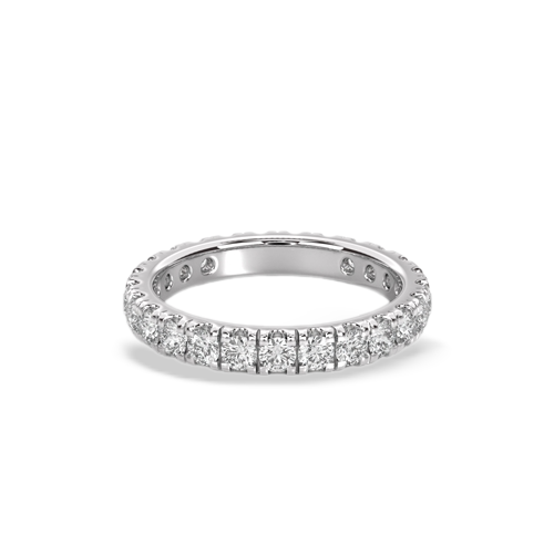 2mm Pave Full Eternity Diamond Band